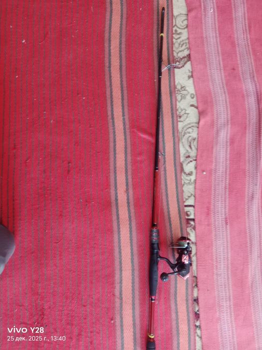 Спининг карбон  2..10 тест 10 30