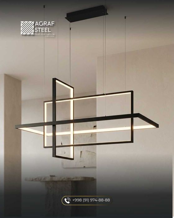 Подвесной LED светильник, Дизайнерские светильники, LED LAMPA