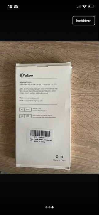 Husa transparenta S25 ultra