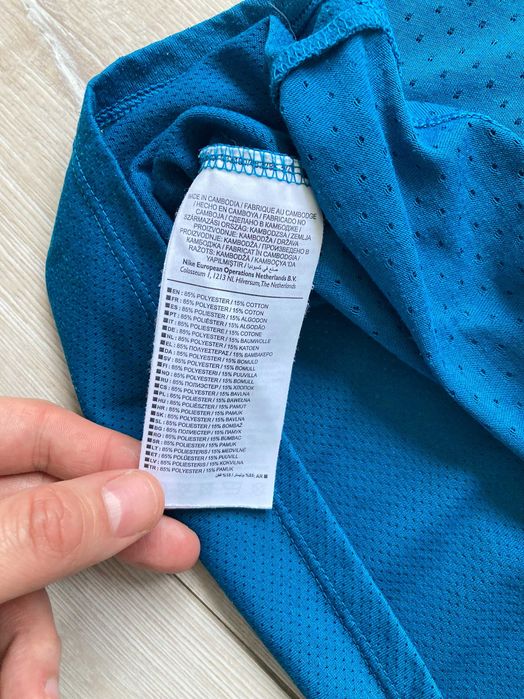 Найк Nike Running Breathe Rise 365 Dri Fit мъжка тениска размер М