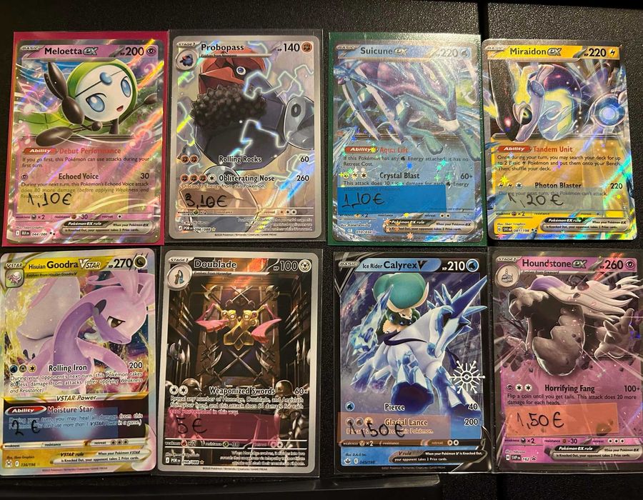 Pokemon Карти ( EX / V / Vmax / Full Art )