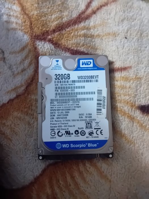 Hard disk 320 gb