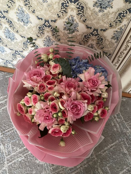Букет розы кустовые