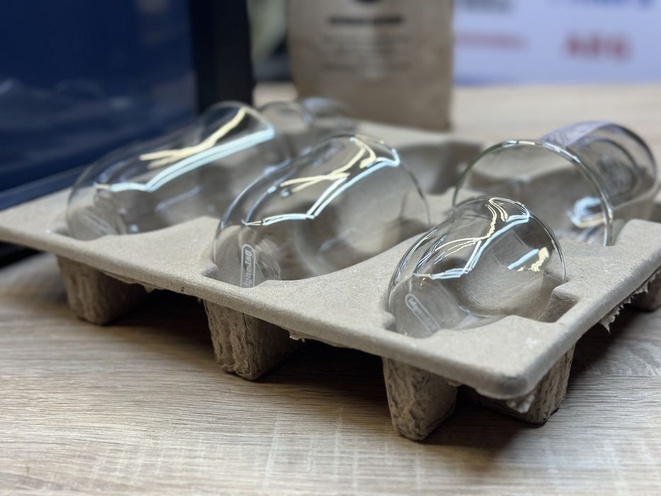 Pahare cu perete dublu din sticla borosilicata