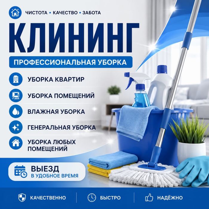 клининг чистый дом