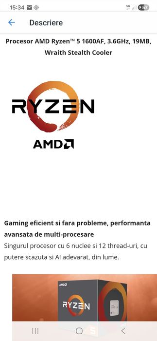Vand Ryzen5  1600AF