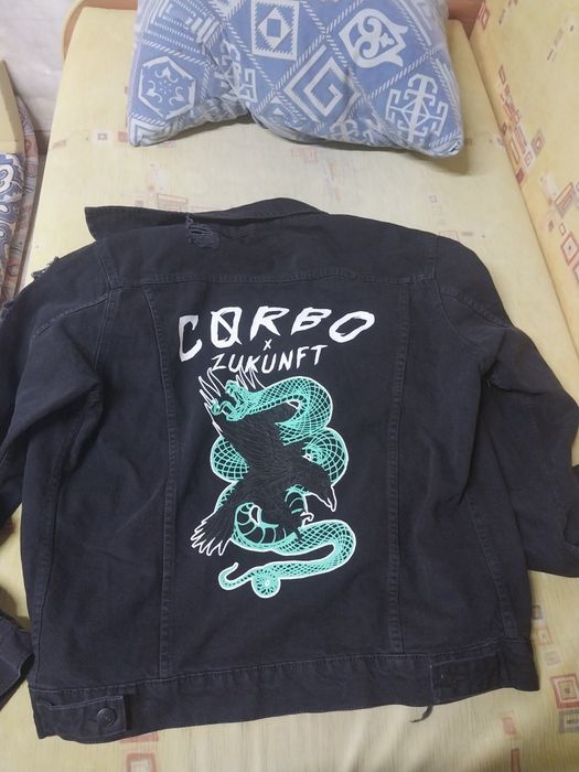 Костюм джинсовы черный