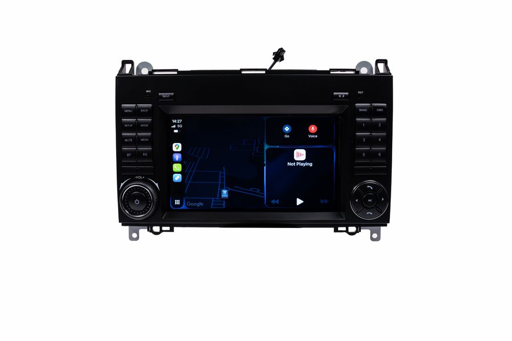 Navigatie Android 15 Mercedes Vito Viano Sprinter / VW Crafter Carplay