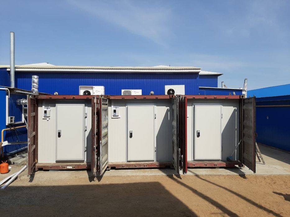 ремонт промышленных холодильников, камер, агрегат