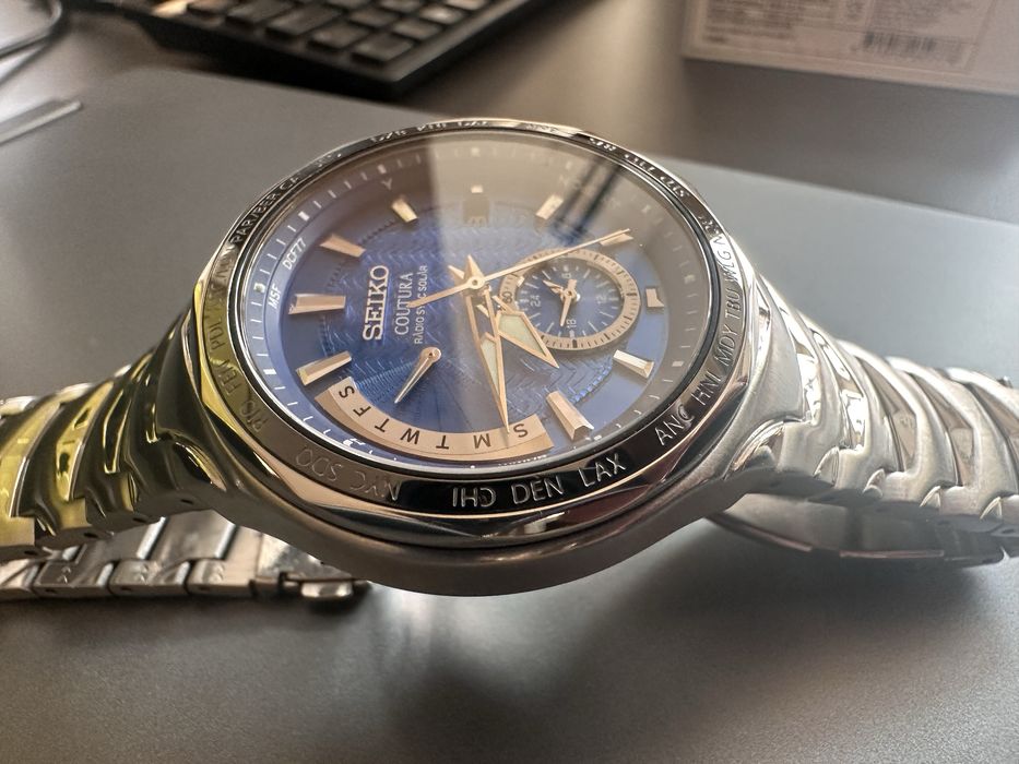 Seiko COUTURA radio sync solar