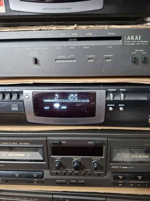 Deck cd recorder philips