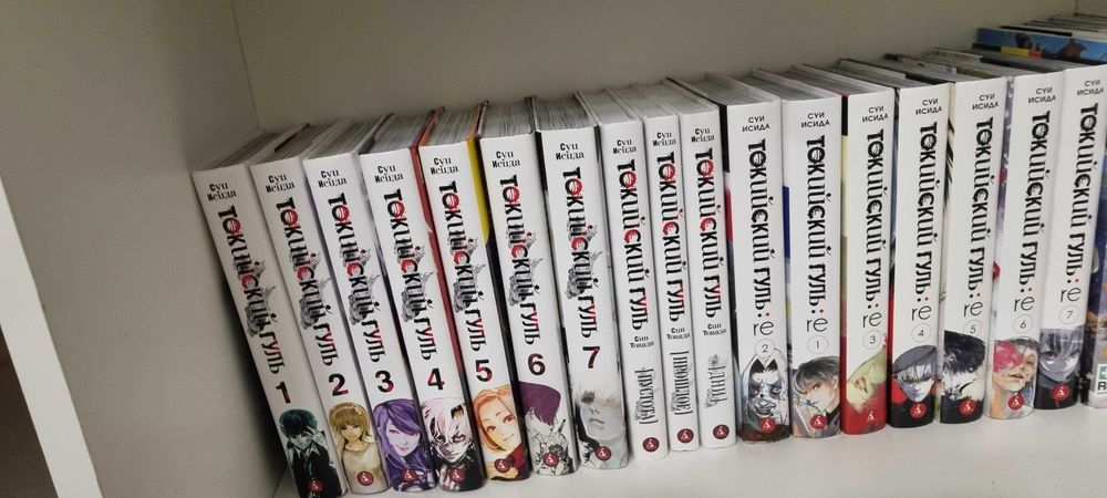 Токийский гуль все книги
