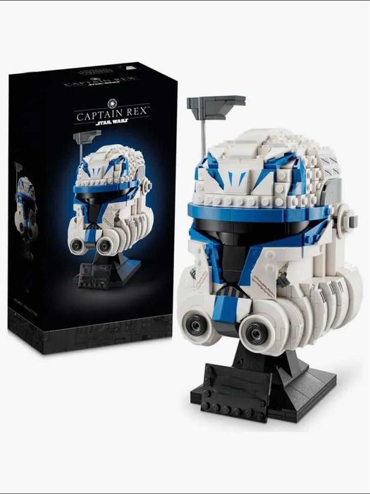 Конструктор LEGO  Шлем Капитана Рекса, совместим с Lego Star Wars