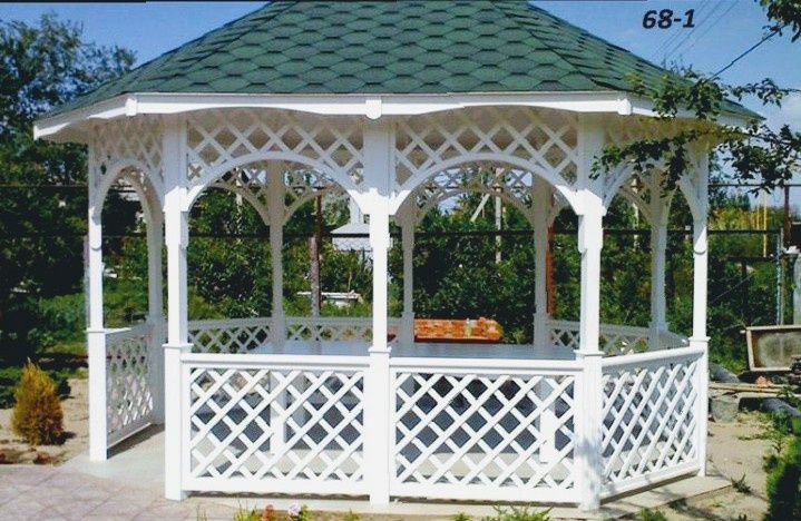 Деревянные беседки из первых рук