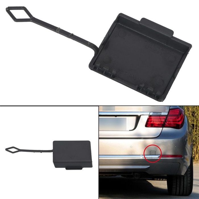 374 Капачка BMW F01 F02 теглич кука капак Бмв Ф01 задна броня сериа 7