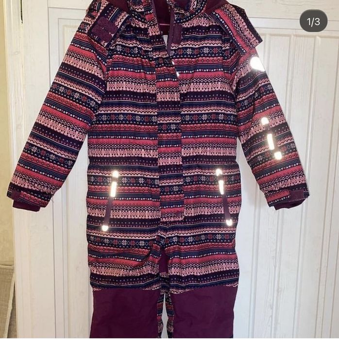 Зимний комбинезон на девочку