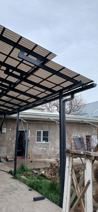 Навесы, перила, сварочные работы