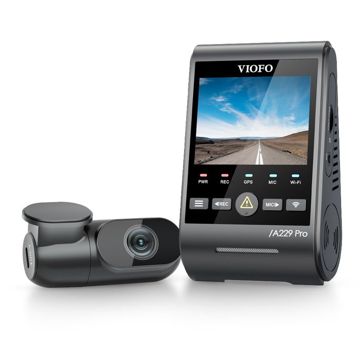 Viofo a229 pro 2ch двуканален видеорегистратор 4k+2k с двоен sony star