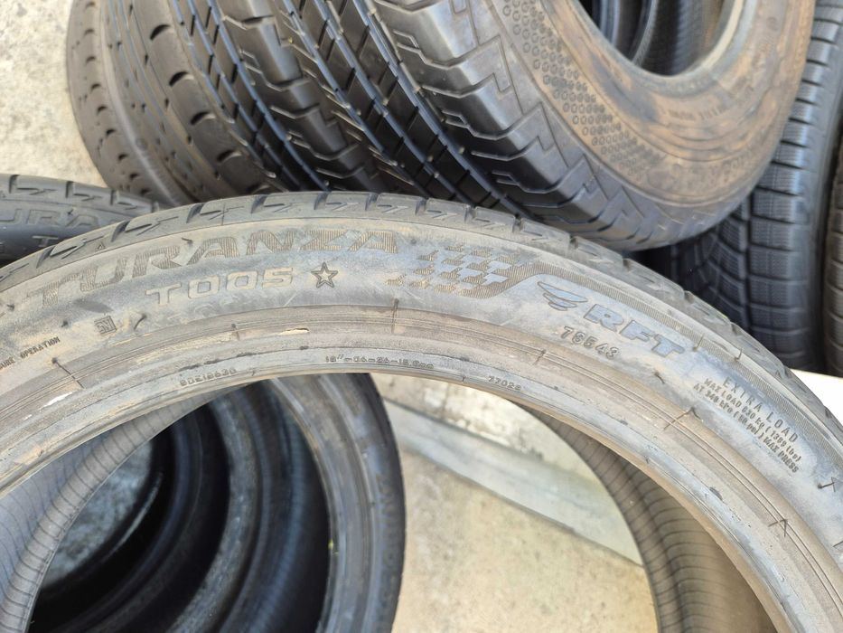 2 Anvelope VARA - 225/40/18 92Y - Bridgestone Turanza T005 * OEM BMW RFT - APP NOI - DOT 2020 !