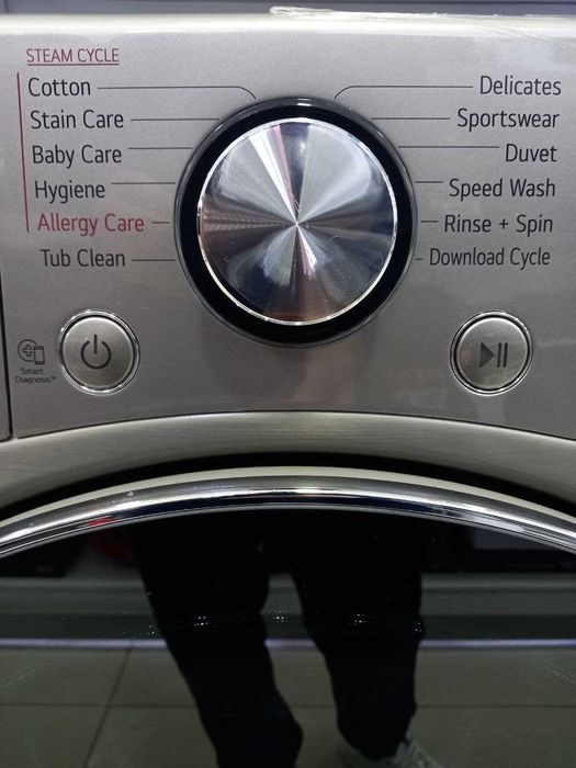 Стиральная машина LG 15 кг F0L9DYP2S AI DD TurboWash Steam ThinQ