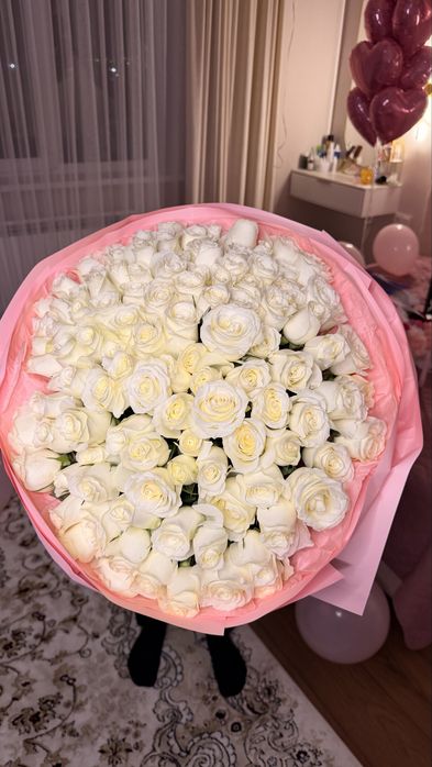 букет из 101 голландской розы