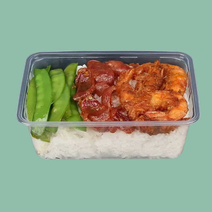 1000 мл пластиковый одноразовый контейнер оптом