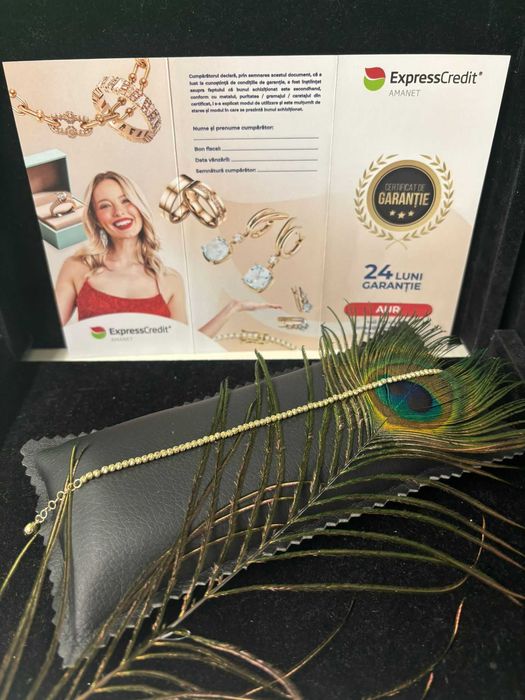 Bratara aur 14k 2.50G (B.60144.8-Tatarasi) Garantie 2 ani-1550 lei