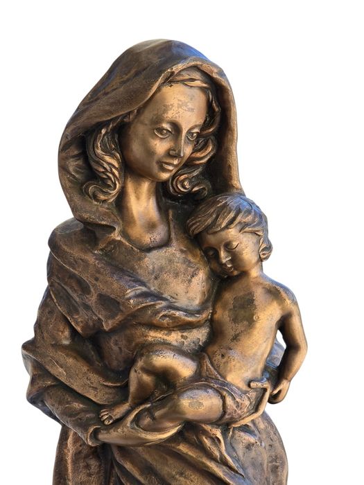 Statueta religioasă bronz Strassacher