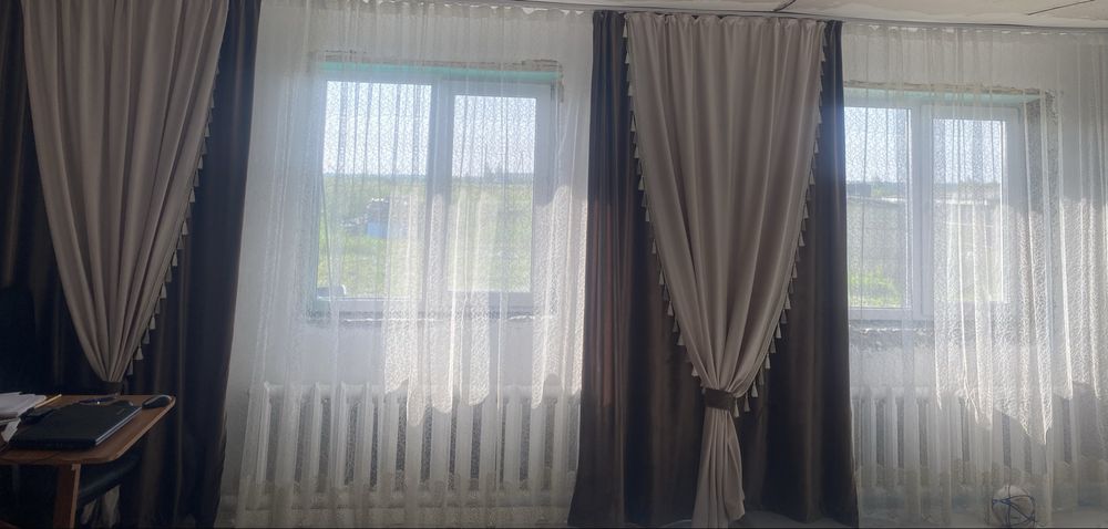 Продам портьеры и тюль