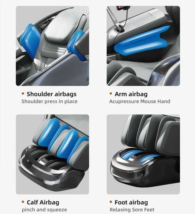 Массажное кресло G6 | Massaj Kreslo G6 | Массаж кресло | Dastavka