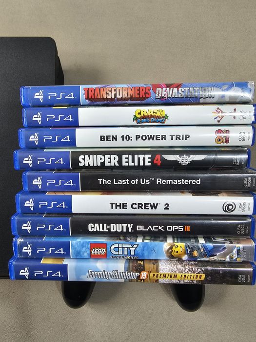 Playstation PS4 slim 1TB plus  19 jocuri