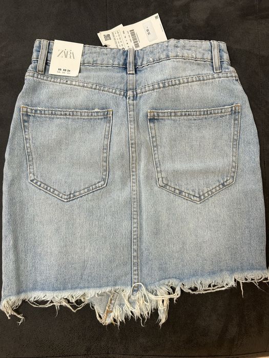 дънкова къса пола Zara