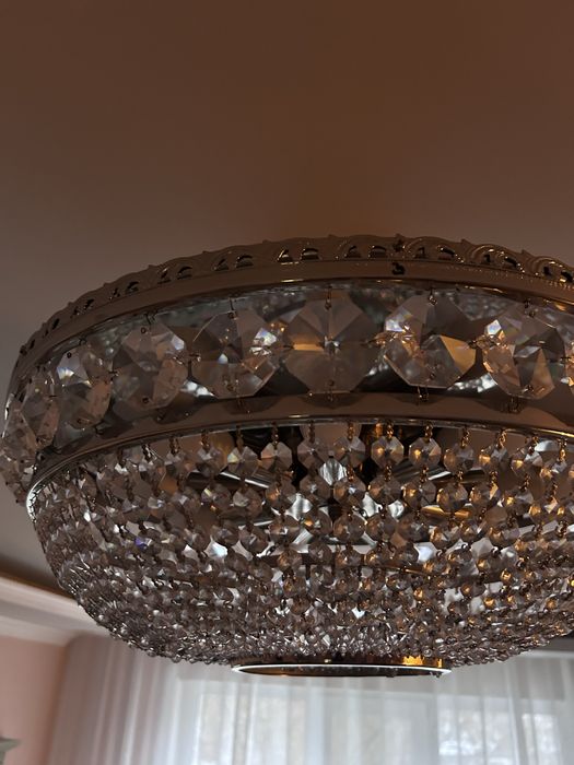 Люстра хрустальная  потолочная
