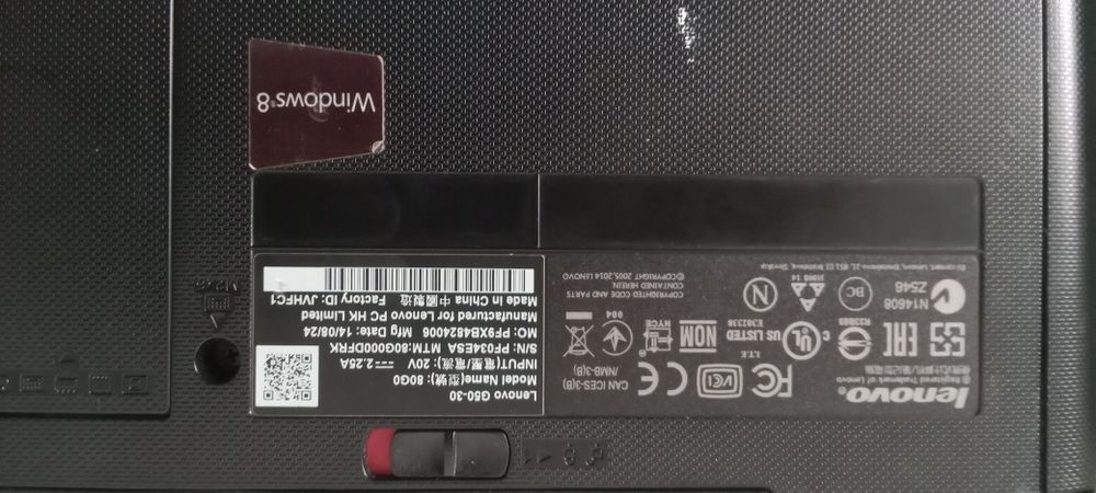 Продам ноутбук Lenovo G50-30