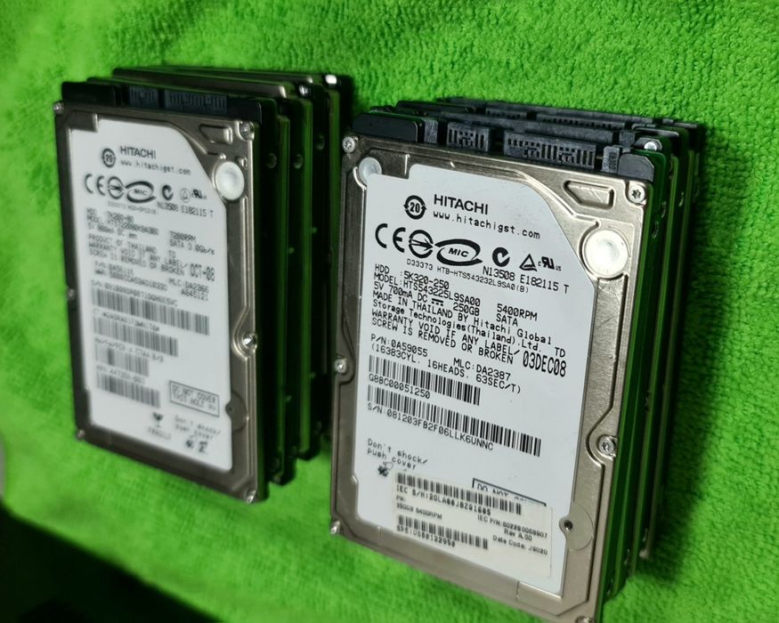HDD Sata 60Gb 80Gb 250Gb