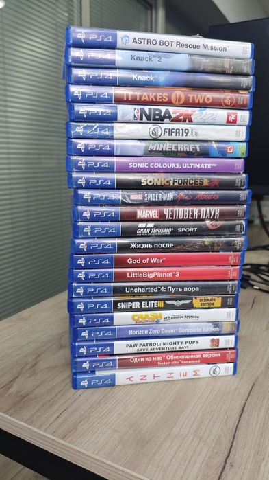 Игры с дисками для PlayStation 4