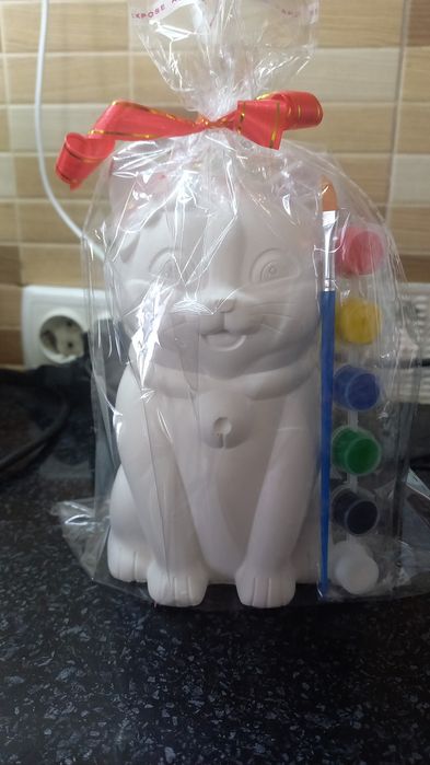 Копилка гипсовая