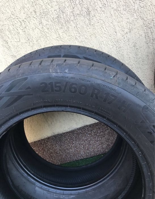 4 anvelope de vara Continental EcoContact 6Q 215/60 r17 - noi