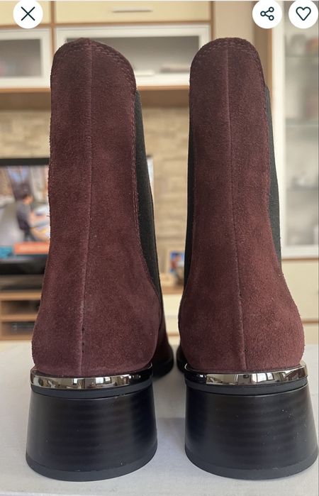 Дамски боти от велур