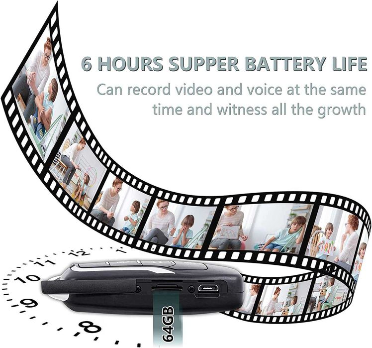 FullHD скрита камера в дистанционно за кола OTADUG