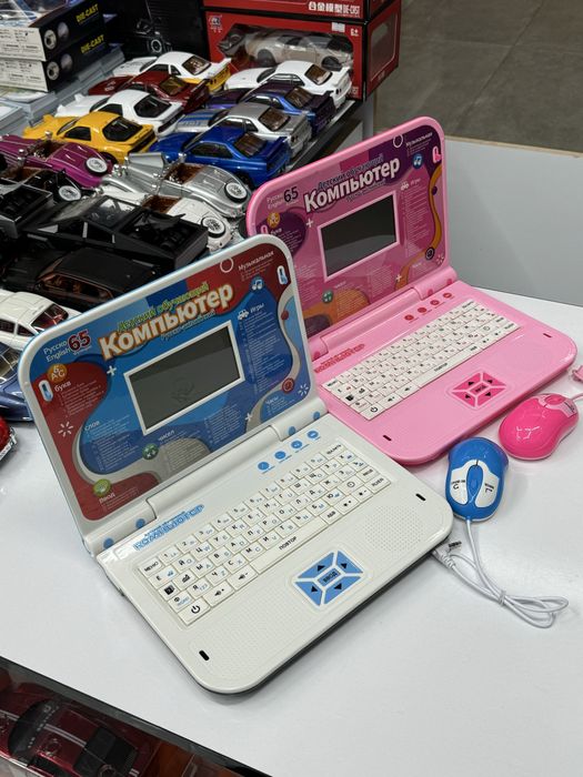 Детский обучающий Компьютер  Русско-английский 130  функции Castrum T