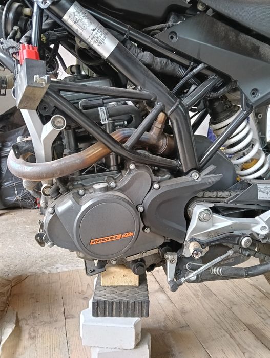 KTM Duke 125 avariat