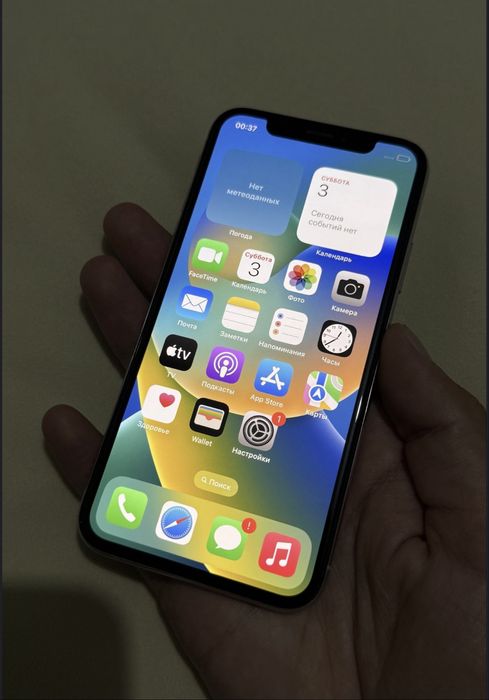 iPhone X 64GB Silver | Face ID | Полностью рабочий