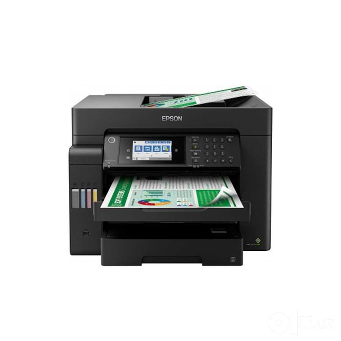 МФУ струйное цветное Epson L15150, А3+ 4800x2400, 32 стр/мин LAN Wi-Fi