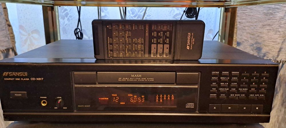Sansui cd-player CD-X617 cu telecomanda originala