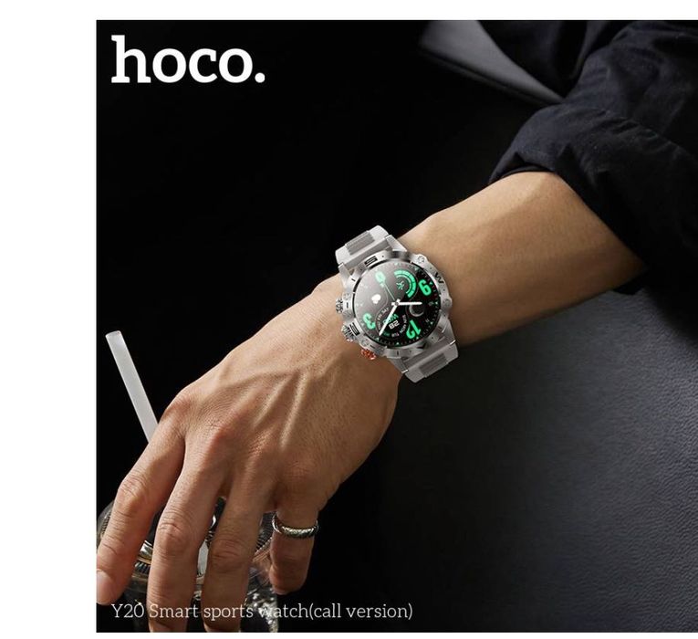 Smartwatch HOCO Y20 Silver