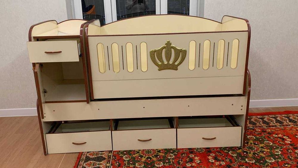 Детская кровать качалка