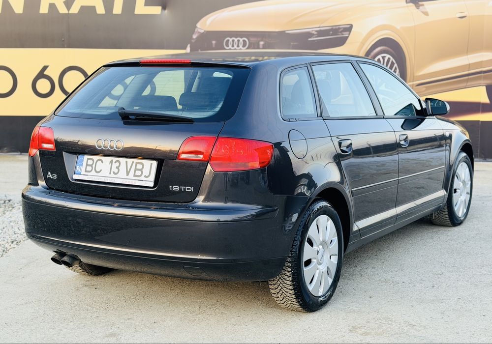 AUDI A3 2008 1.9Diesel Euro4 Rate Avans 0 Doar cu Buletinul