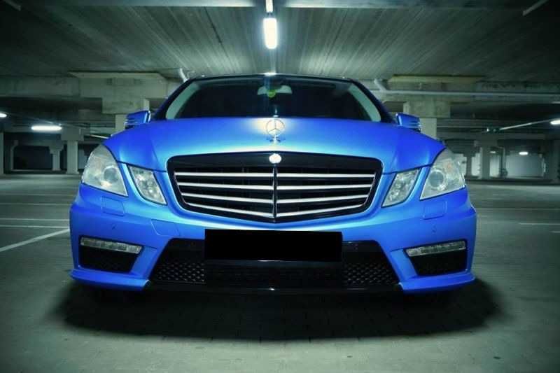 LED DRL дневни светлини за Mercedes W212 63 AMG броня 06-12