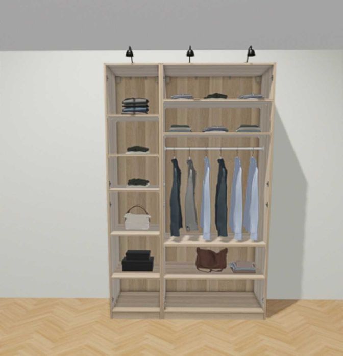 Гардероб PAX 150x236cм